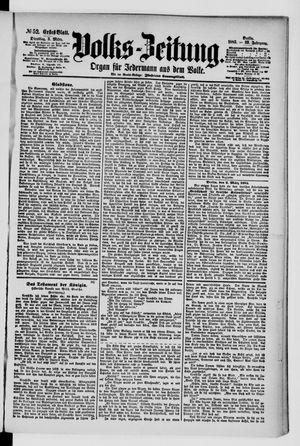 Volks-Zeitung vom 03.03.1885