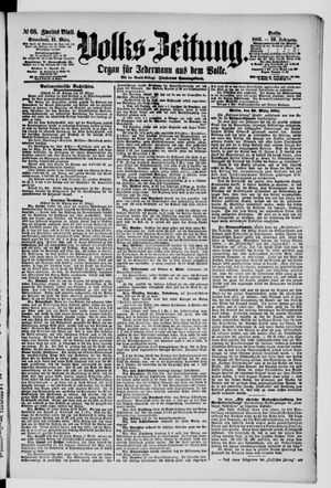 Volks-Zeitung vom 21.03.1885