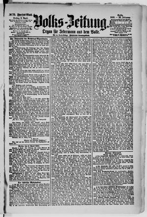 Volks-Zeitung on Apr 3, 1885