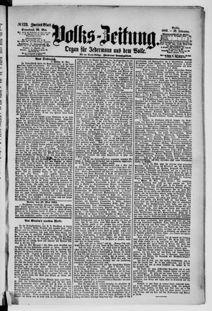 Volks-Zeitung vom 30.05.1885