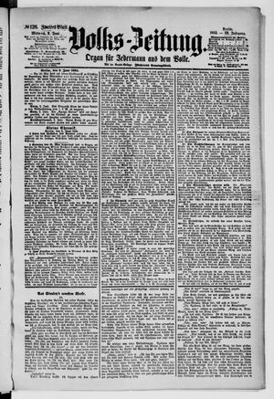 Volks-Zeitung vom 03.06.1885