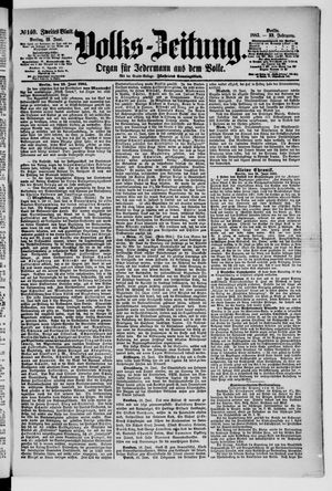 Volks-Zeitung vom 19.06.1885