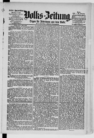 Volks-Zeitung vom 05.07.1885