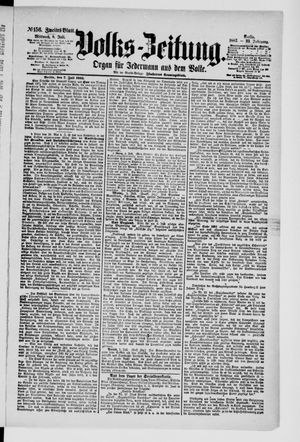 Volks-Zeitung vom 08.07.1885