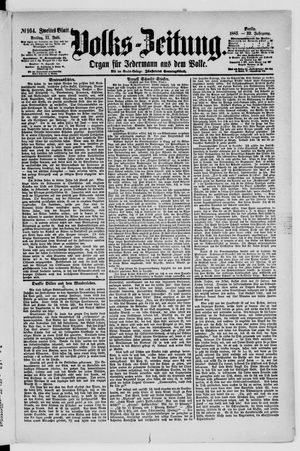 Volks-Zeitung vom 17.07.1885