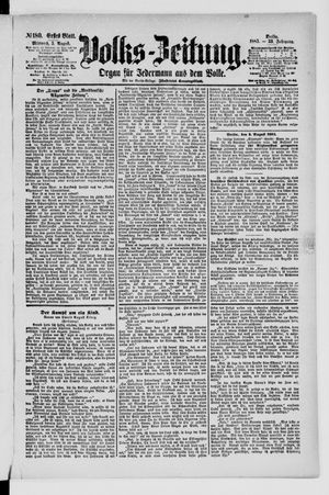 Volks-Zeitung vom 05.08.1885