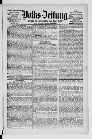 Volks-Zeitung vom 07.08.1885