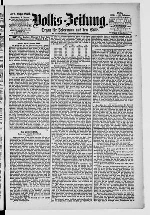 Volks-Zeitung on Jan 9, 1886