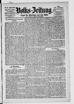 Volks-Zeitung on Feb 4, 1886