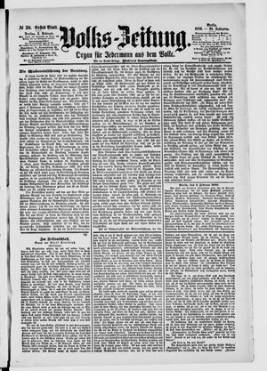 Volks-Zeitung on Feb 5, 1886