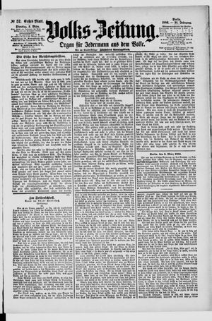 Volks-Zeitung on Mar 9, 1886