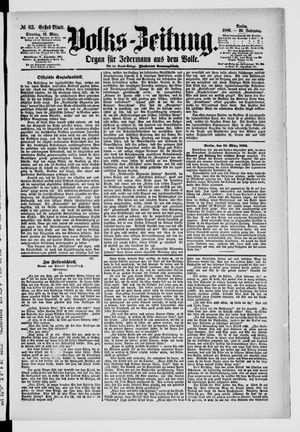 Volks-Zeitung vom 16.03.1886