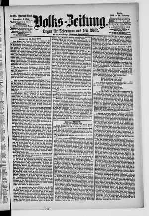 Volks-Zeitung vom 01.05.1886