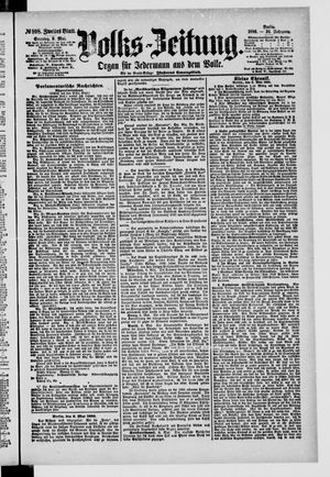 Volks-Zeitung on May 9, 1886