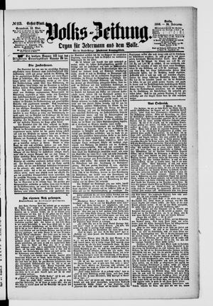 Volks-Zeitung on May 15, 1886