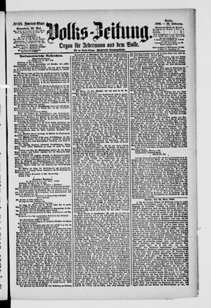Volks-Zeitung vom 22.05.1886