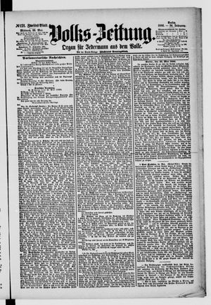 Volks-Zeitung vom 26.05.1886