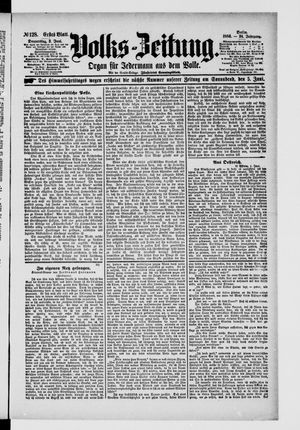 Volks-Zeitung vom 03.06.1886