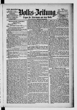 Volks-Zeitung vom 05.06.1886