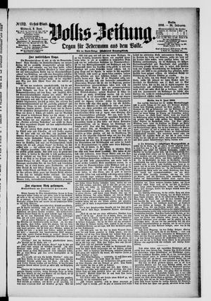 Volks-Zeitung vom 09.06.1886