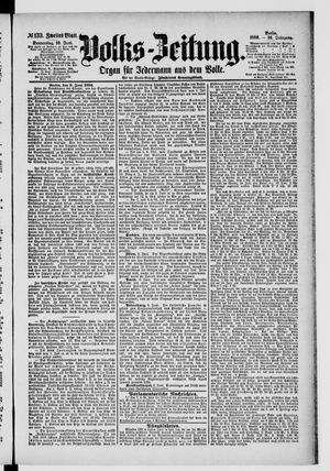 Volks-Zeitung vom 10.06.1886