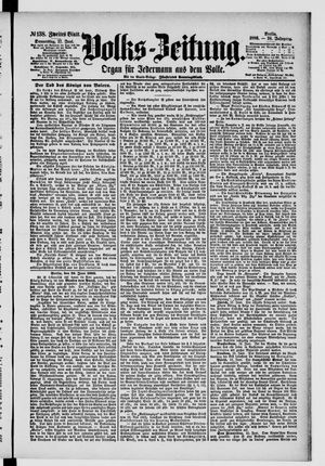 Volks-Zeitung vom 17.06.1886