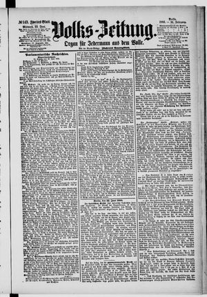 Volks-Zeitung vom 23.06.1886