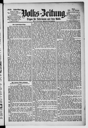 Volks-Zeitung vom 02.07.1886