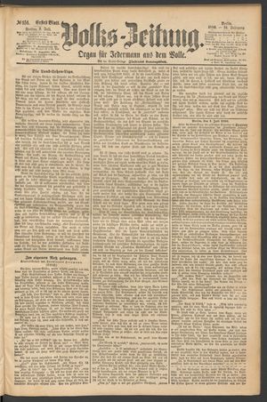 Volks-Zeitung vom 02.07.1886