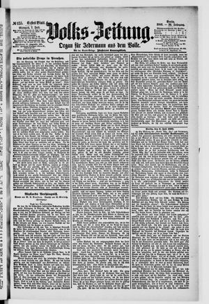 Volks-Zeitung vom 07.07.1886