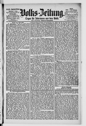 Volks-Zeitung vom 07.07.1886