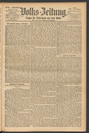 Volks-Zeitung vom 07.07.1886