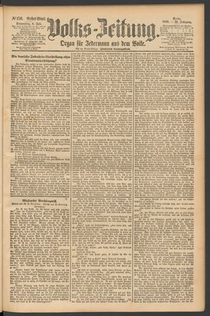 Volks-Zeitung vom 08.07.1886