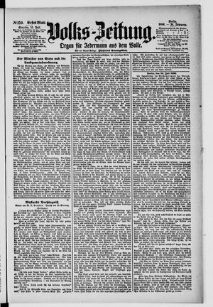 Volks-Zeitung vom 11.07.1886