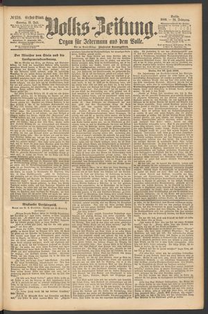 Volks-Zeitung vom 11.07.1886