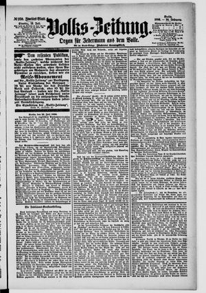 Volks-Zeitung vom 13.07.1886