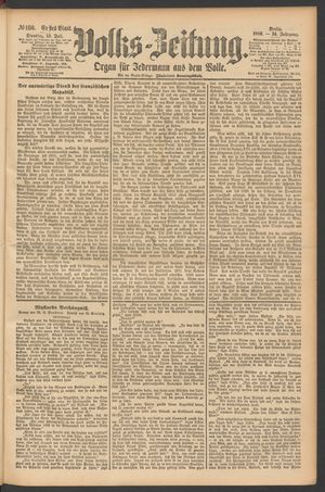 Volks-Zeitung vom 13.07.1886