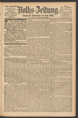 Volks-Zeitung vom 13.07.1886