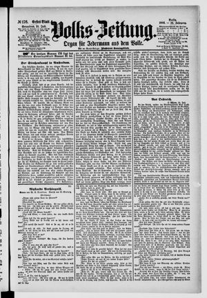 Volks-Zeitung on Jul 31, 1886