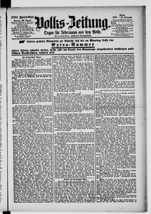 Volks-Zeitung vom 29.08.1886