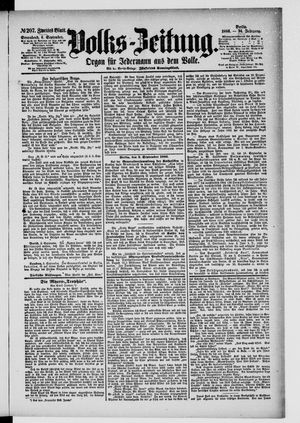 Volks-Zeitung vom 04.09.1886