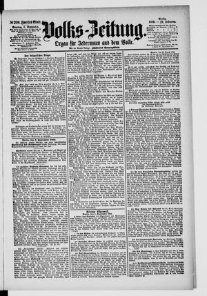 Volks-Zeitung on Sep 5, 1886