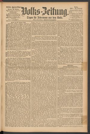 Volks-Zeitung vom 29.10.1886