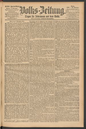 Volks-Zeitung vom 05.11.1886