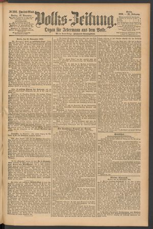 Volks-Zeitung on Nov 12, 1886