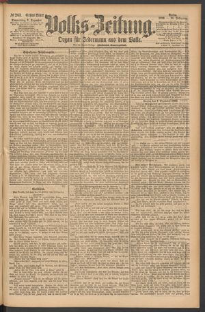Volks-Zeitung vom 02.12.1886