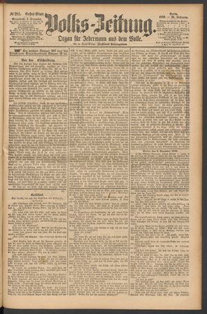Volks-Zeitung vom 04.12.1886