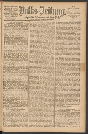 Volks-Zeitung vom 04.12.1886