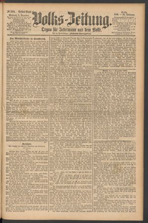 Volks-Zeitung vom 08.12.1886