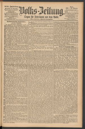Volks-Zeitung vom 11.12.1886